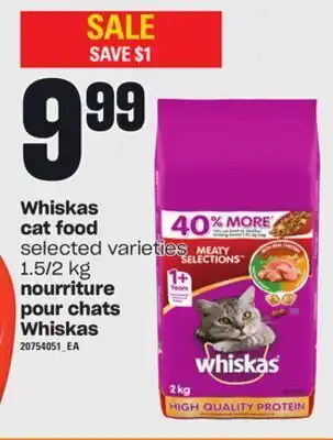 Independent City Market Whiskas cat food offer