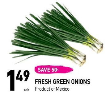 Coppa's Fresh Market Fresh green onions offer