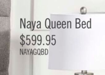 The Brick Naya queen bed offer