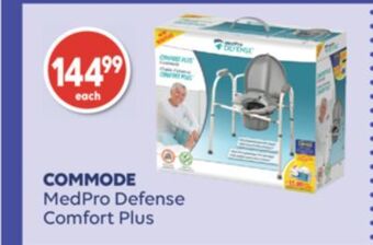 Wellwise by Shoppers Commode medpro defense comfort plus offer
