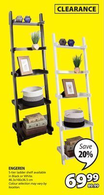JYSK Engeren 5-tier ladder offer