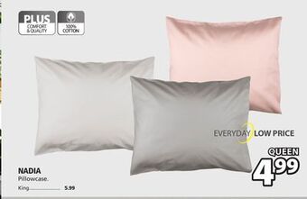 JYSK Nadia pillowcase offer