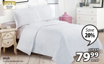 JYSK Delia 3-piece bedspread set offer