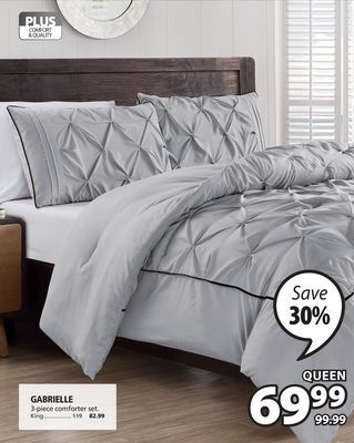 JYSK Gabrielle 3-piece comforter set offer