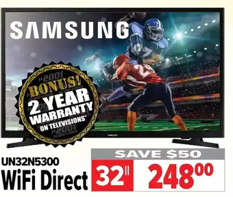 2001 Audio Video Samsung wifi direct offer