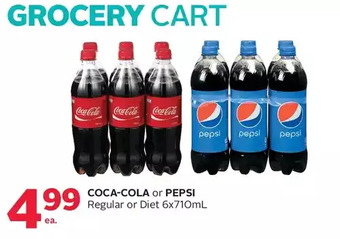 Rexall Coca-cola or pepsi regular or diet offer