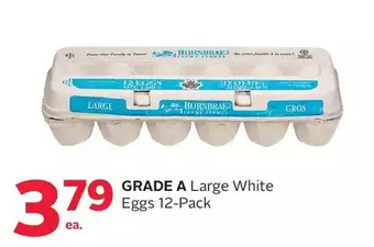 Rexall Grade a large white eggs offer