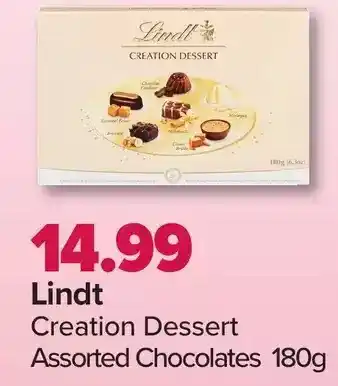 PharmaChoice Lindt creation dessert offer