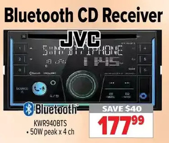 2001 Audio Video Jvc bluetooth cd receiver offer