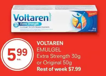 Guardian Pharmacy Voltaren emulgel extra strength or original offer