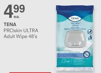 Tena proskin ultra adult wipe