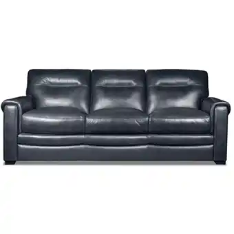 The Brick Adoro genuine leather sofa | loveseat | chair offer