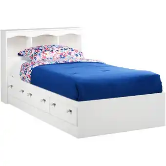 The Brick Diamond dreams twin matesbed with bookcase headboard | 5-pc. twin package offer