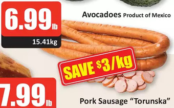 Starsky Pork sausage "torunska" offer