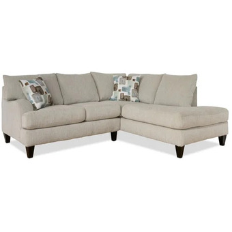 The Brick Nofia 2-piece chenille right-facing sectional | storage ottoman offer