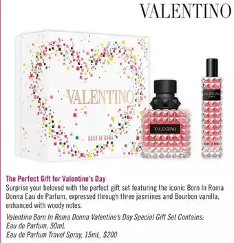Shoppers Drug Mart Valentino born in roma donna valentine's day special gift set offer