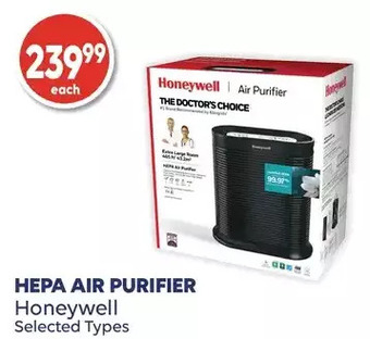 Wellwise by Shoppers Honeywell hepa air purifier offer