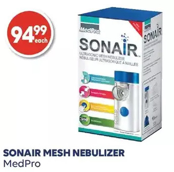 Wellwise by Shoppers Medpro sonair mesh nebulizer offer