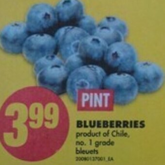 No Frills Blueberries offer