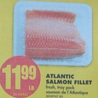No Frills Atlantic Salmon Fillet offer
