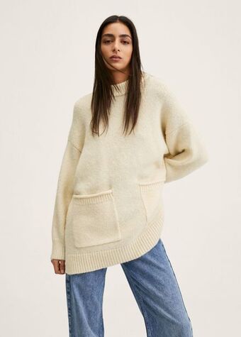 Mango Oversize knit sweater offer