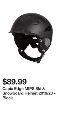 Sport Chek Capix edge mips ski & snowboard helmet 2019/20 - black offer