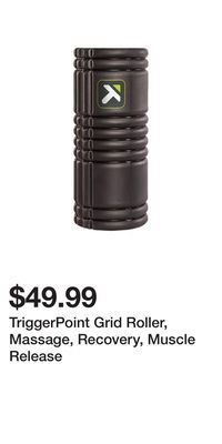 Sport Chek Triggerpoint grid roller, massage, recovery, muscle release offer