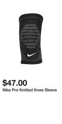 Sport Chek Nike pro knitted knee sleeve offer