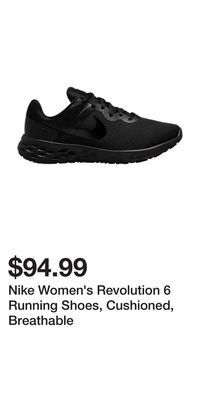 Sport Chek Nike women's revolution 6 running shoes, cushioned, breathable offer