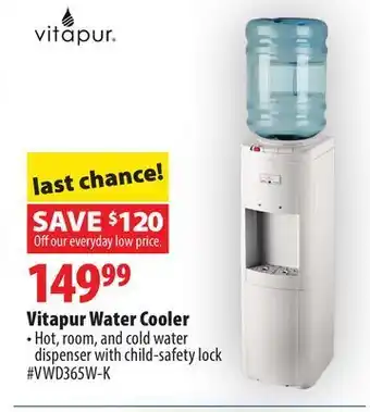 London Drugs Vitapur water cooler offer