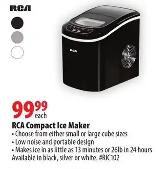London Drugs Rca compact ice maker offer