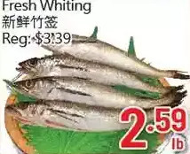 Hong Tai Supermarket Fresh whiting offer