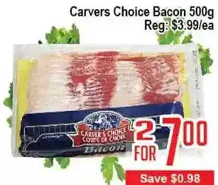 Skyland Foodmart Carvers choice bacon offer