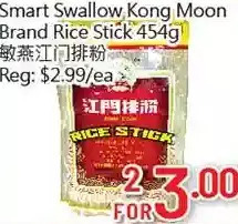 Hong Tai Supermarket Smart swallow kong moon brand rice stick offer