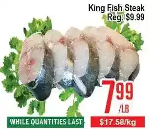 Skyland Foodmart King fish steak offer