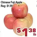 Chinese fuji apple