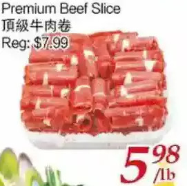 Tone Tai Supermarket Premium beef slice offer