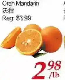Tone Tai Supermarket Orah mandarin offer