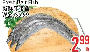 Bestco Food Mart Fresh belt fish offer