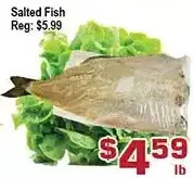 Top Food Supermarket Salted fish offer