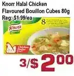Top Food Supermarket Knorr halal chicken flavoured bouillon cubes offer
