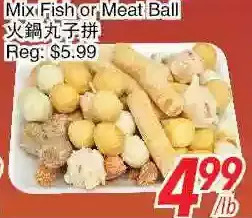Foody World Mix fish or meat ball offer