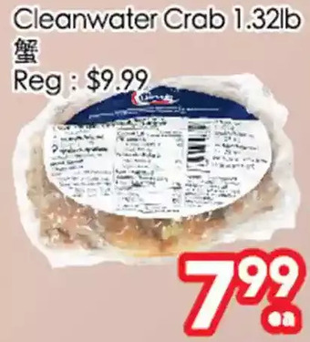 Superking Supermarket Cleanwater crab offer
