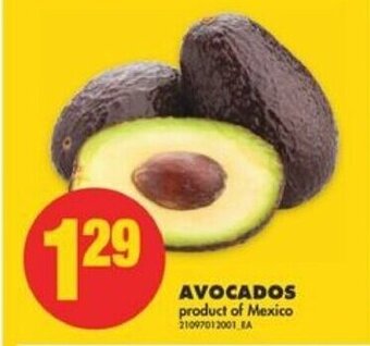 No Frills Avocados offer