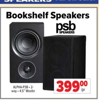 2001 Audio Video Bookshelf speakers offer