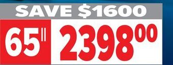 2001 Audio Video Samsung 65" quantum hdr oled 4k tv offer