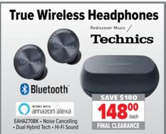 2001 Audio Video True wireless headphones offer