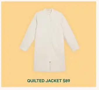 Joe Fresh Quilted jacket offer