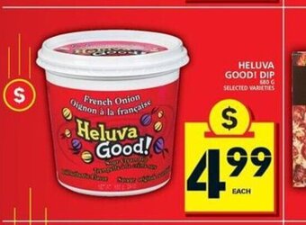 Food Basics Heluva good! Dip offer