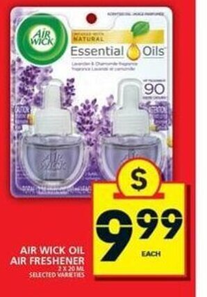 Food Basics Air wick oil air freshener offer
